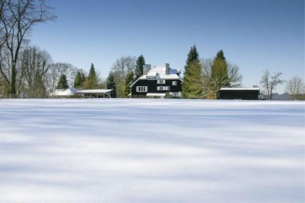 Fabulous Mansion In Spa Liege With Private Garden Buitenkant foto
